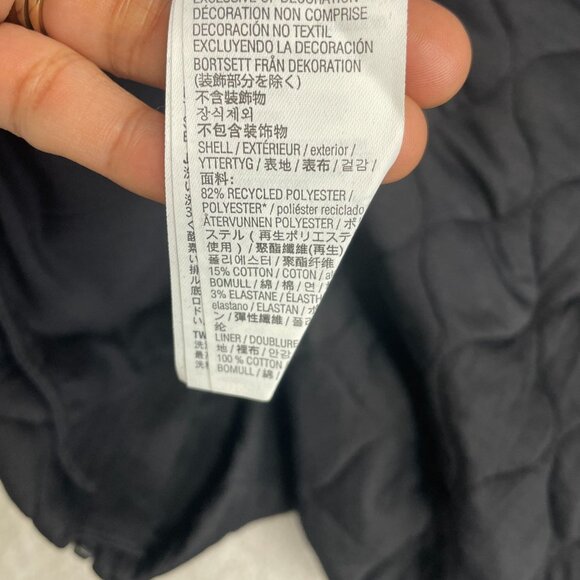 NEW Kirkland Signature Women's XXL Quilted Vest Black 2-Way Stretch Full Zip - Picture 8 of 11